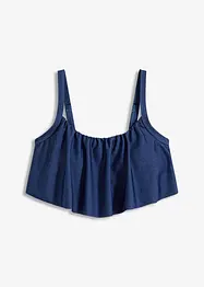 Bralette bikinitop in jeanslook, bonprix