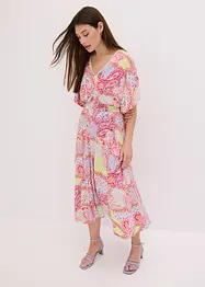 Jersey jurk met kant in een zacht viscosemix, bonprix