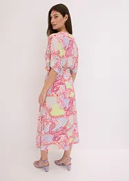 Jersey jurk met kant in een zacht viscosemix, bonprix