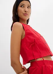 Twill bodywarmer in een elastische katoenmix, bonprix