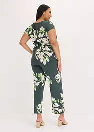 Jumpsuit met strikceintuur, bonprix