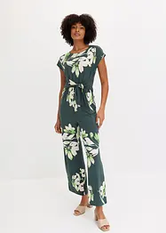 Jumpsuit met strikceintuur, bonprix