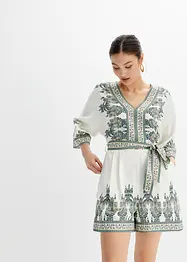 Playsuit met linnen, bonprix