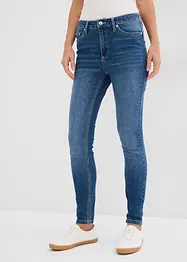 Skinny jeans mid waist, cropped, bonprix