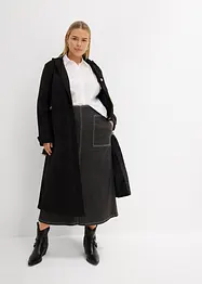 Midi spijkerrok, mid waist, bonprix