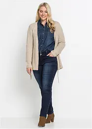 Corrigerende slim fit ultra soft jeans, high waist, bonprix