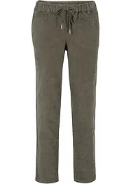 Corduroy broek met comfortabele tailleband, bonprix
