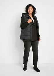 Straight jeans mid waist, thermo met comfortband, bonprix