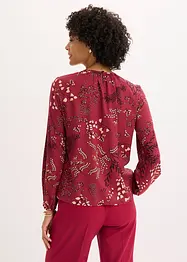 Gedessineerde blouse van viscose, bonprix