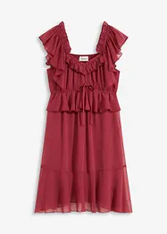 Jurk van chiffon in A-lijn, bonprix