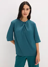 Blouse van glanzend satijn, bonprix