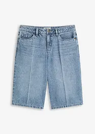 Jeans bermuda mid waist, low stretch, bonprix