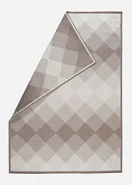 Dubbelzijdig binnen- en buitenkleed met grafisch patroon, bonprix