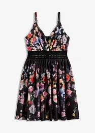 Mini jurk met gehaakte inzet, bonprix
