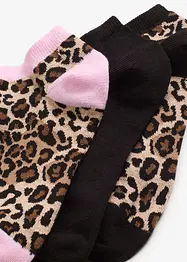 Sneakersokken met biologisch katoen (3 paar), bonprix
