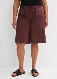 Bermuda van soepele viscose, bonprix