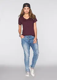 T-shirt in een viscosemix, bonprix