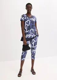 Longshirt met korte mouwen, bonprix