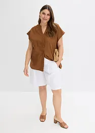 Linnen blouse in een luchtige linnenmix, bonprix