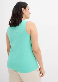 Tanktop van biologisch katoen (set van 2), bonprix