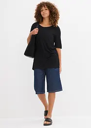 Longshirt van soepele viscose, bonprix