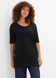 Longshirt van soepele viscose, bonprix