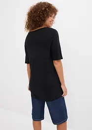 Longshirt van soepele viscose, bonprix