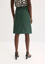 Midirok in een katoenmix, bonprix