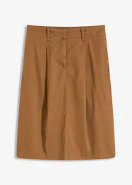 Midirok in een katoenmix, bonprix
