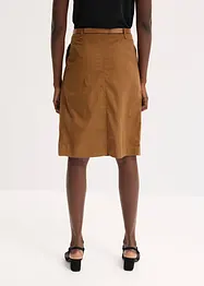 Midirok in een katoenmix, bonprix