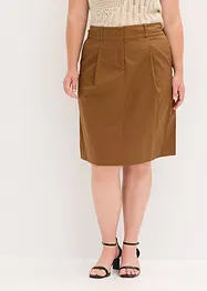 Midirok in een katoenmix, bonprix