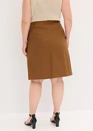 Midirok in een katoenmix, bonprix