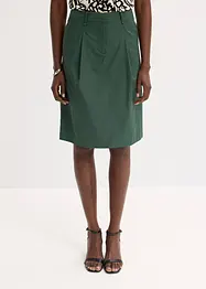 Midirok in een katoenmix, bonprix