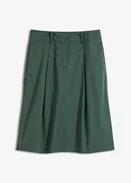 Midirok in een katoenmix, bonprix