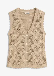 Ajour vest, bonprix