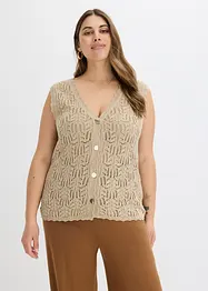 Ajour vest, bonprix
