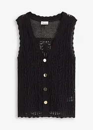 Ajour vest, bonprix