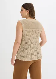 Ajour vest, bonprix