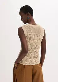 Ajour vest, bonprix