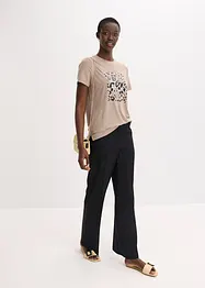 T-shirt met luipaardprint, bonprix