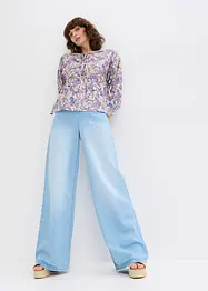 Shirtblouse met een veterdetail, bonprix