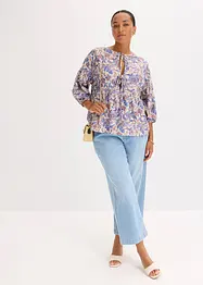 Shirtblouse met een veterdetail, bonprix