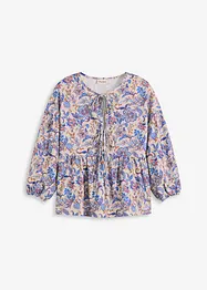 Shirtblouse met een veterdetail, bonprix