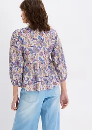 Shirtblouse met een veterdetail, bonprix