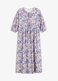 Jersey jurk met strikkoordjes, bonprix