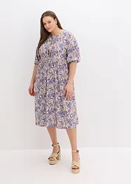 Jersey jurk met strikkoordjes, bonprix