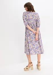 Jersey jurk met strikkoordjes, bonprix