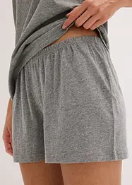 Shortama met sierlijk kant, bonprix