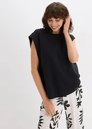 Top met ripstop inzetstuk, bonprix
