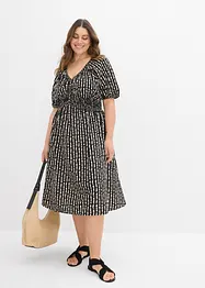 Midi jurk van zachte viscose, bonprix